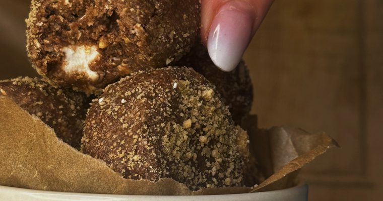 Bouchées protéinées façon S’mores