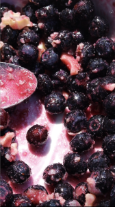 Mélange de bleuets