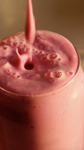 smoothie protéiné aux petits fruits