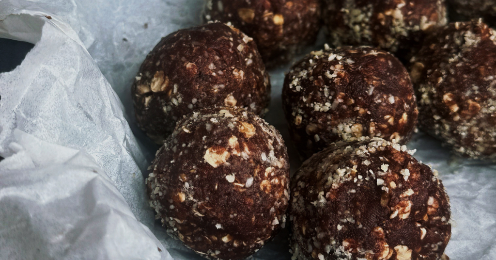 Boules d'énergie moka