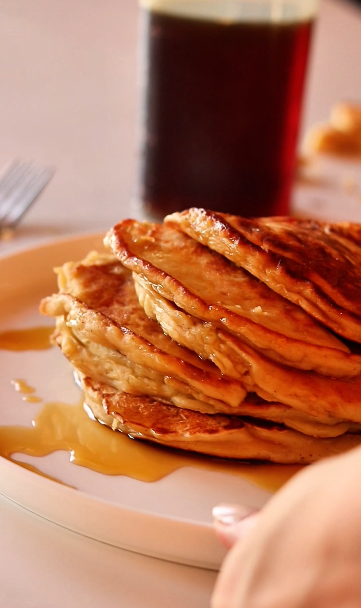 Pancakes moelleux aux pommes