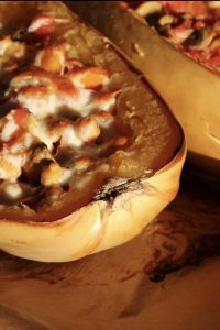 Recettes Ratatouille à la courge spaghetti